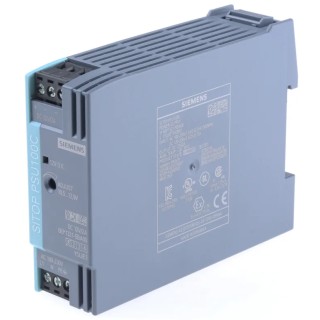 Siemens SITOP PSU100C Switched Mode DIN Rail Power Supply 264V AC/DC Input 12V DC 2A Output 24W PSU100C