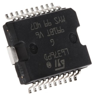 STMicroelectronics High Side 4-Channel Power Switch IC PowerSO 20-Pin 9.5-35V 500mA L6376D