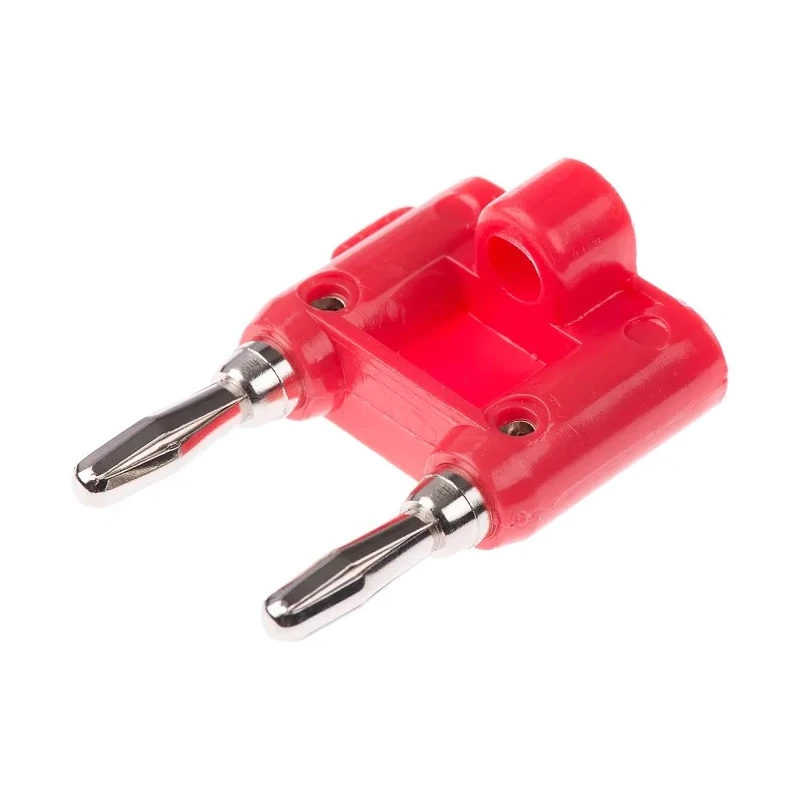 Mueller Electric Red Male Banana Plug 15A Nickel Plating BU-00247-2