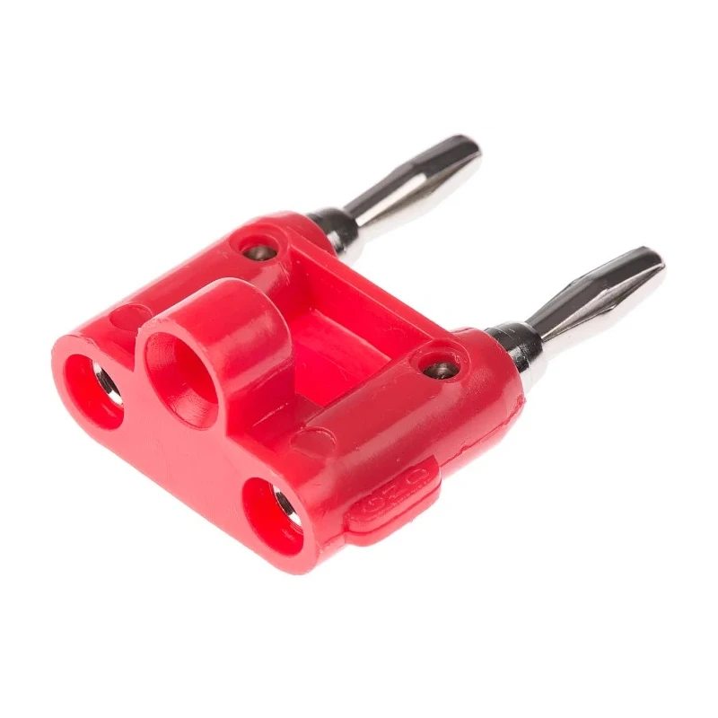 Mueller Electric Red Male Banana Plug 15A Nickel Plating BU-00247-2