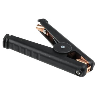 Mueller Electric Black Insulated Crocodile Clip Copper Contact 300A BU-102BK-0