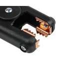 Mueller Electric Black Insulated Crocodile Clip Copper Contact 300A BU-102BK-0