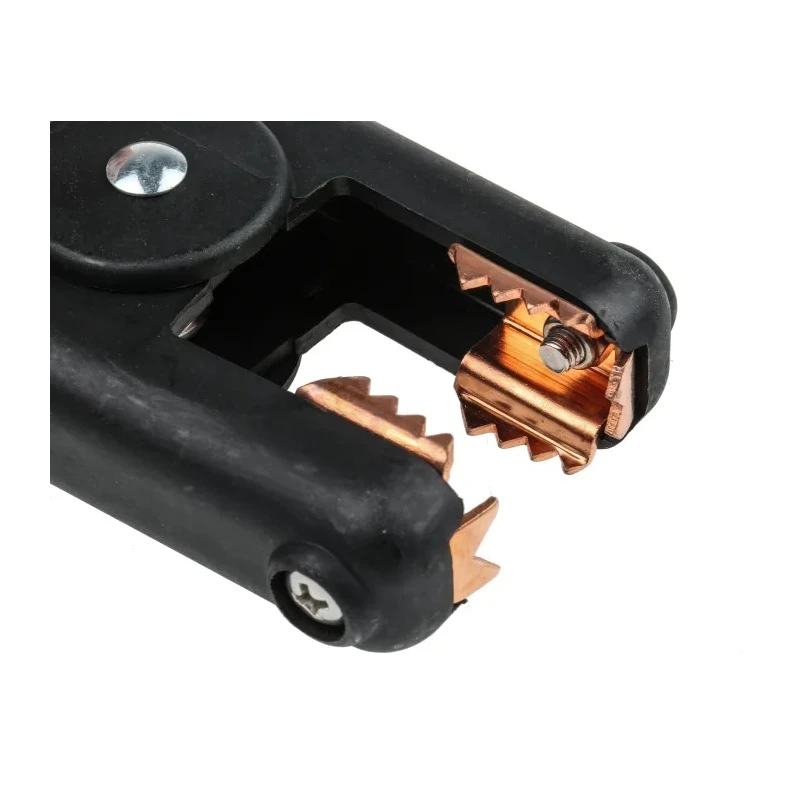 Mueller Electric Black Insulated Crocodile Clip Copper Contact 300A BU-102BK-0
