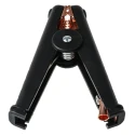 Mueller Electric Black Insulated Crocodile Clip Copper Contact 300A BU-102BK-0