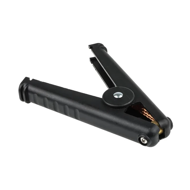 Mueller Black Crocodile Clip Copper Contact 400A Insulated BU-102W-0