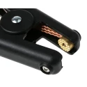 Mueller Black Crocodile Clip Copper Contact 400A Insulated BU-102W-0
