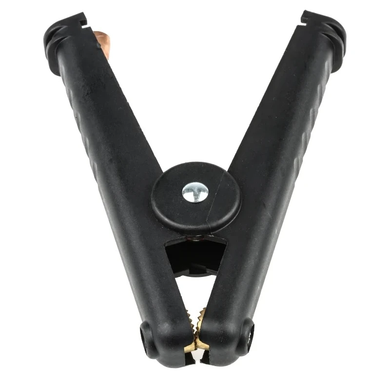 Mueller Black Crocodile Clip Copper Contact 400A Insulated BU-102W-0