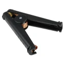 Mueller Black Crocodile Clip Copper Contact 400A Insulated BU-102W-0