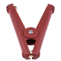Mueller Electric Red Crocodile Clip Copper Contact Insulated 400A Current BU-102W-2