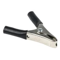 Mueller Electric Black Crocodile Clip Copper Contact 20A Insulated BU-40C-0