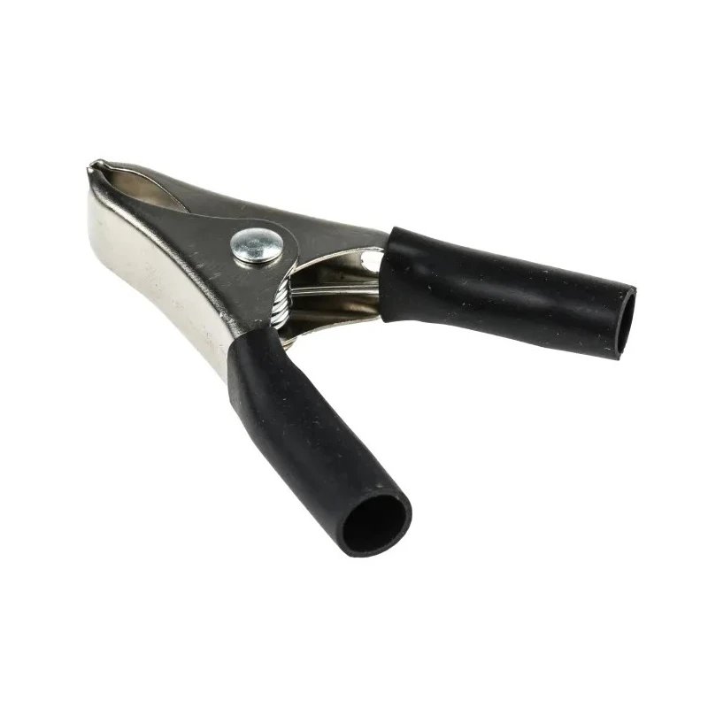 Mueller Electric Black Crocodile Clip Copper Contact 20A Insulated BU-40C-0