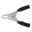 Mueller Electric Black Crocodile Clip Nickel Plated Steel Contact 15A Insulated BU-40A-0