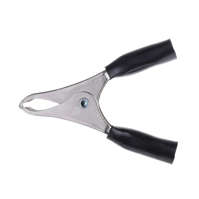 Mueller Electric Black Crocodile Clip Nickel Plated Steel Contact 15A Insulated BU-40A-0