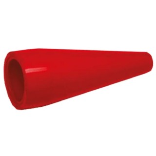 Mueller Electric Red Polyvinyl Chloride Insulator Boot for Test Clip BU-87-2