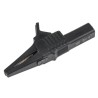 Mueller Electric Black Crocodile Clip, Nickel Plated Steel Contact, 30A Insulated BU-65-0