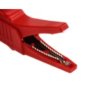 Mueller Electric Red Crocodile Clip Nickel Plated Steel Contact 30A Insulated BU-65-2