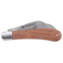 Facom Twin-Blade Electrician Knife 180mm Overall Length, 100mm Closed Length, Stainless Steel Blades, Rosewood Handle 843