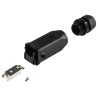 HARTING Han 3A RJ45 Series RJ45 Connector Male Cable Cat6 Shielded Straight 1 Port 8 Way 09451251560