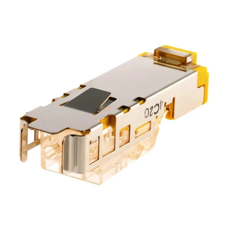 HARTING Han 3A RJ45 Series RJ45 Connector Male Cable Cat6 Shielded Straight 1 Port 8 Way 09451251560