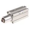 SMC Pneumatic Cylinder Bore Diameter 32mm Stroke Length 20mm Double Acting Aluminium Alloy Body MKB32-20LZ