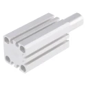 SMC Pneumatic Rotary Clamp Cylinder Bore 16mm Stroke 20mm Double Acting Aluminium Alloy Body MKB16-20LZ