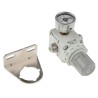 SMC Metric M6 Port Vacuum Regulator , 0.6L/min Flow Rate, Rc Connection, -100 to -1.3 kPa Pressure Range IRV10-C06BG