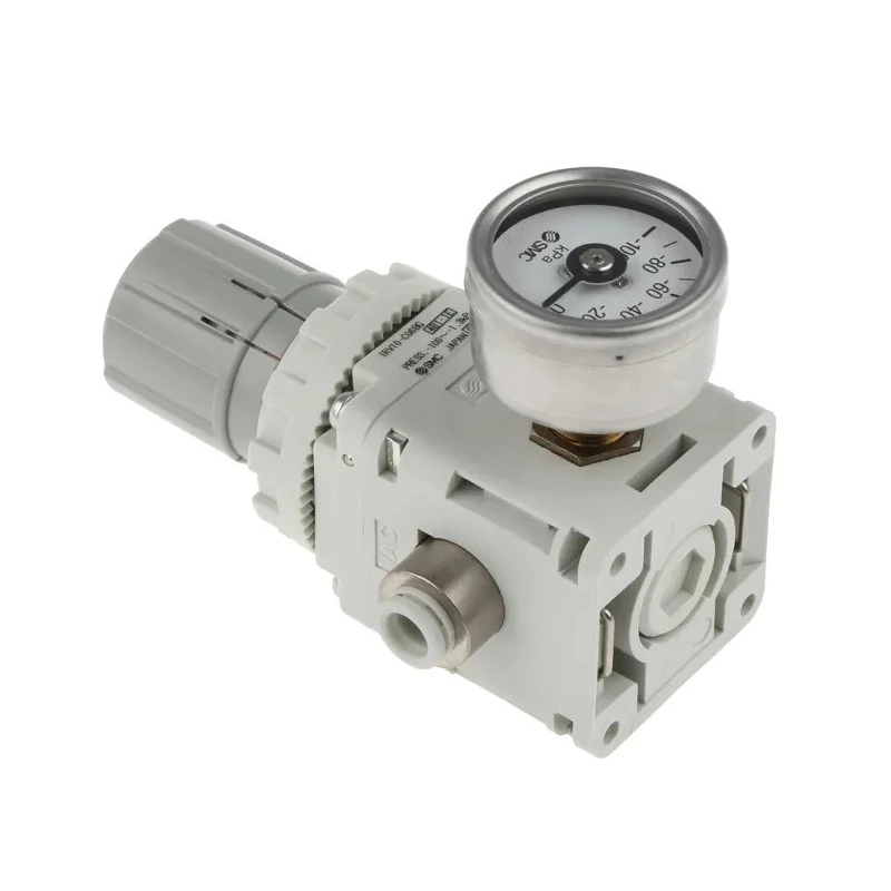 SMC Metric M6 Port Vacuum Regulator , 0.6L/min Flow Rate, Rc Connection, -100 to -1.3 kPa Pressure Range IRV10-C06BG