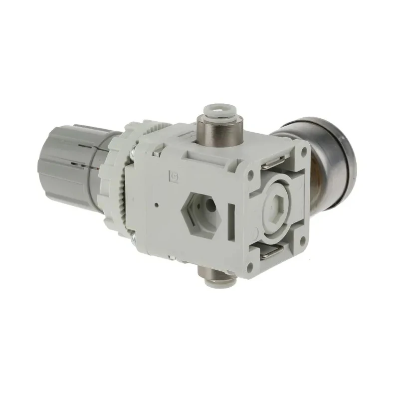 SMC Metric M6 Port Vacuum Regulator , 0.6L/min Flow Rate, Rc Connection, -100 to -1.3 kPa Pressure Range IRV10-C06BG