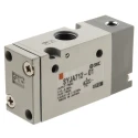 SMC Pneumatic Solenoid Valve Pilot/Spring Rc 1/8, Aluminium Body, 3 Ports, 0.7 Mpa Pressure SYJA700