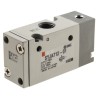 SMC Pneumatic Solenoid Valve Pilot/Spring Rc 1/8, Aluminium Body, 3 Ports, 0.7 Mpa Pressure SYJA700
