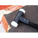 Facom Nylon Mallet with Replaceable Face Steel Head 0.698 kg Fibreglass Handle 35mm Diameter 305mm Length 212A.35