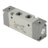 SMC Pneumatic Solenoid Valve, Pilot Rc 1/8, 5/2 Function, Die Cast Aluminium Body, 0.7 MPa Max Pressure SYJA7000