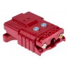 Anderson Power Products SBE80 Series 2 Way Male/Female Battery Connector, Straight, Feed Through, 150V, 80A SBE80