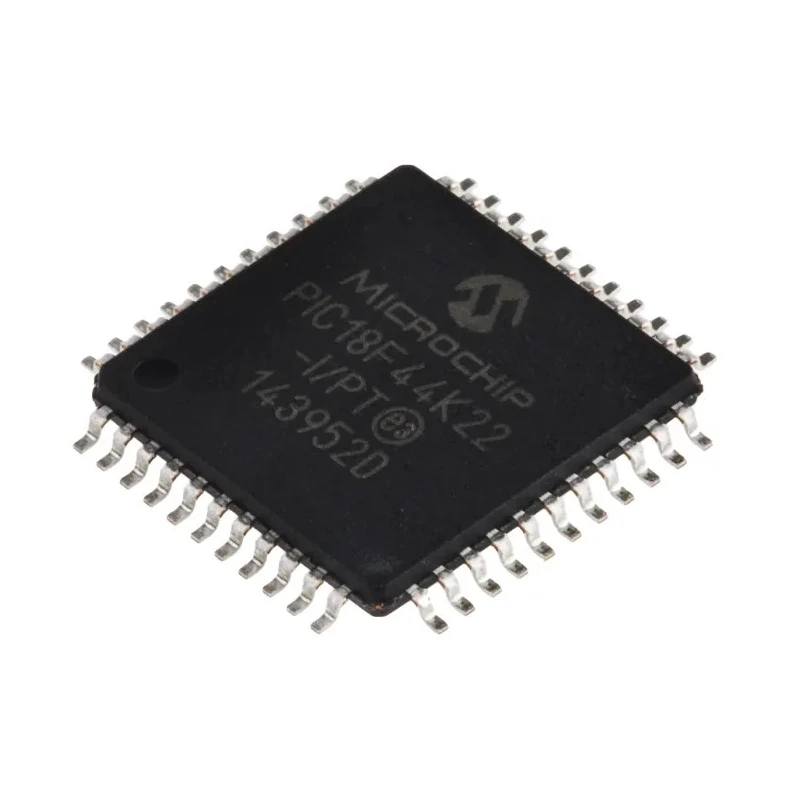 Microchip 8-bit PIC18F Microcontroller 64 MHz 16kB FLASH 44-Pin TQFP PIC18F44K22-I/PT