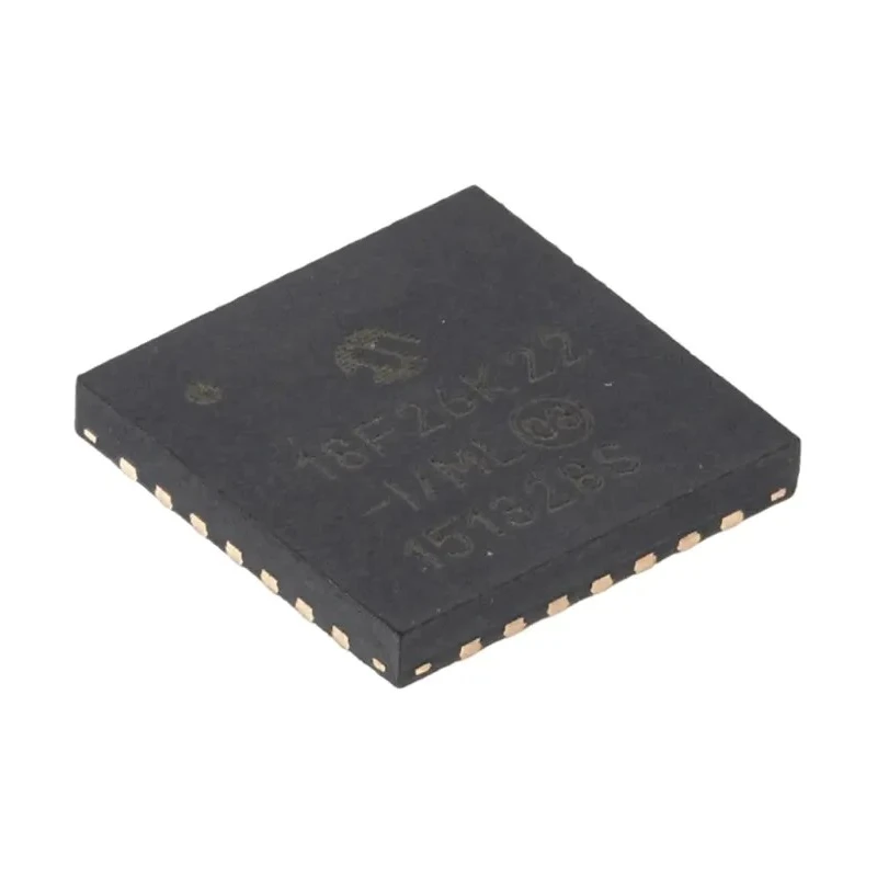 Microchip 8-bit PIC PIC18F Microcontroller 64 MHz 64kB FLASH 28-Pin QFN PIC18F26K22-I/ML