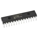 Microchip 8 bit PIC18F Microcontroller, 64 MHz Clock, 64kB FLASH, 1kB RAM, 28-Pin SPDIP PIC18F26K22-I/SP
