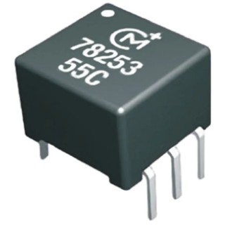 Murata Power Solutions Through Hole Pulse Transformer 1:2.27 Turns Ratio, 0.38mH Primary Inductance, 1Ω Primary 78253/35C