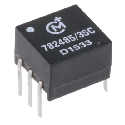 Murata Power Solutions Through Hole Pulse Transformer 1:2.2 Turns Ratio, 234μH Primary Inductance, 0.5Ω Primary 782485/35C