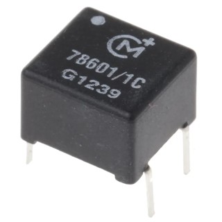 Murata Power Solutions Through Hole Pulse Transformer 3:71 Turns Ratio, 2000μH Primary Inductance, 0.6Ω Primary 78601/1C
