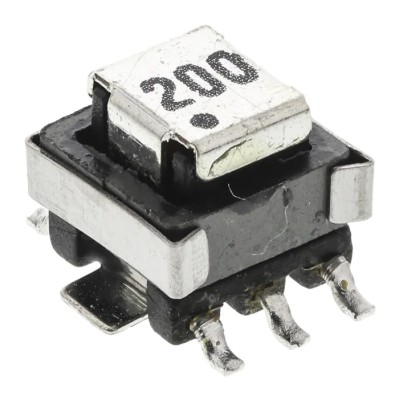 Murata Power Solutions 5300 Series Surface Mount Current Transformer 10A Primary Current 1:200 Turns Ratio 53200C