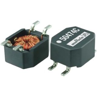 Murata Power Solutions Surface Mount Common Mode Choke 2.2mH 500mA 50225C