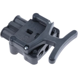 Anderson Power Products E80 Series 2 Way Female Battery Connector Straight Feed Through 600V 80A E80525-1009
