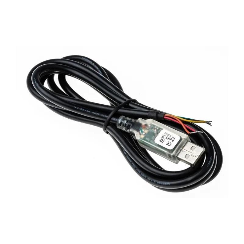 FTDI Chip TTL to USB Serial Converter Cable for FPGA, PLD, Microcontroller UART TTL-232RG-VIP-WE