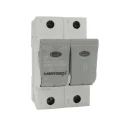 Mersen 63A Bottle Fuse Holder 2-Pole for D02 Fuse 36x15 mm, 400V AC J1012606 / 05862.063000
