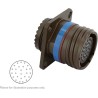 Souriau Sunbank by Eaton MIL Spec Circular Connector 26 Way Female Contacts Copper Alloy Straight 7.5A 8D Series 8D017W26SA
