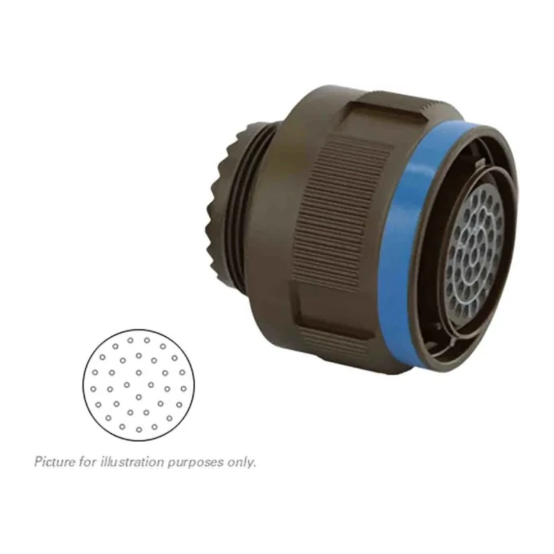 Souriau Sunbank by Eaton MIL Spec Circular Connector 32 Way Copper Alloy Straight Contact Female Male Connector 8D519W32SA