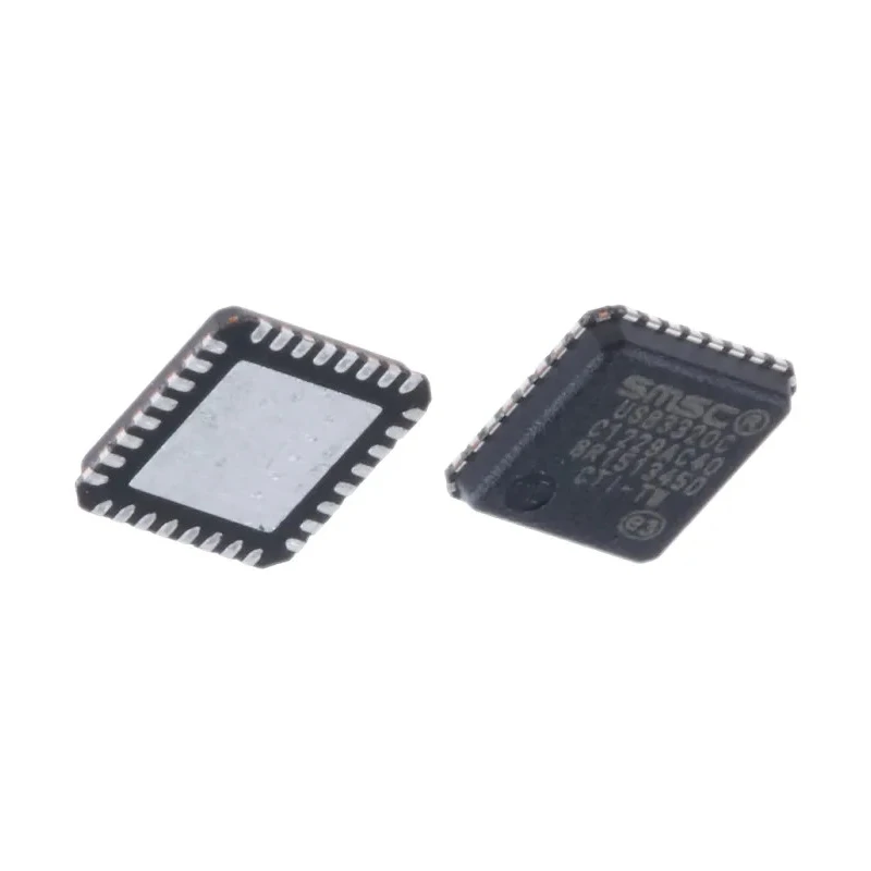 Microchip Transceiver IC USB 2.0 1-Channel 480 Mbps 1.8V to 3.3V 32-Pin QFN USB3320C-EZK