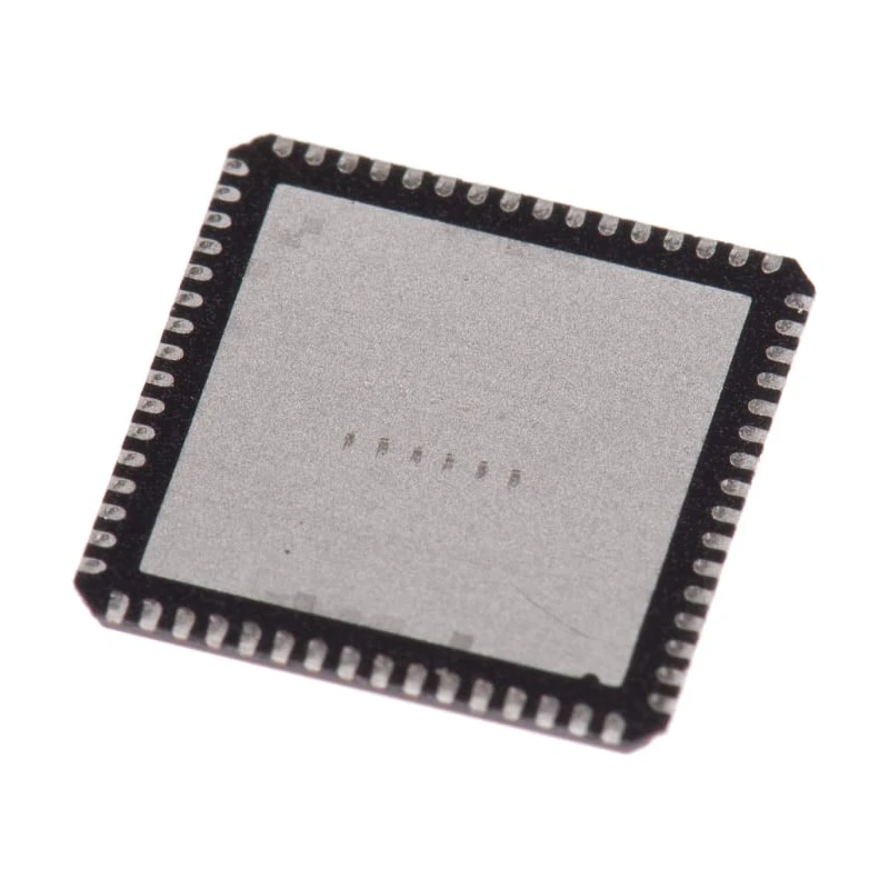 Microchip 64-Pin QFN Ethernet Controller 3.3 V 100 Mbps USB 2.0, Full Duplex/Half Duplex LAN9512-JZX