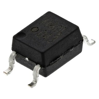 Broadcom DC Input Optocoupler, Surface Mount, 5-Pin SOIC, 1 Channel, 3750V AC Isolation, 20mA Max Input ACPL-M60L-500E