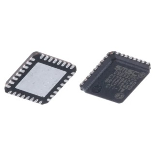 Microchip Transceiver IC USB3320C-EZK 1-Channel 480 Mbps 3.3V USB 2.0 1.8 V 32-Pin QFN